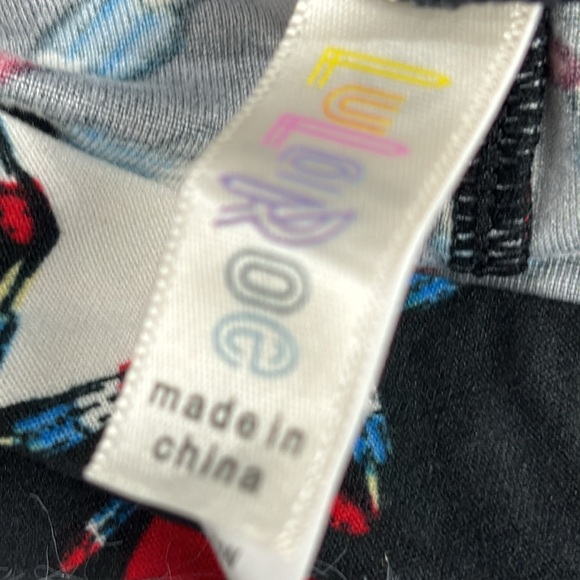 LuLaRoe Patriotic Bomb Pop Star Leggings OS (2–10) NWOT 🇺🇸 - Picture 6 of 8